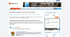 Desktop Screenshot of agentiideturism.infoturism.ro